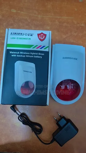 Wireless Sounder Flasher With Battery Back Up