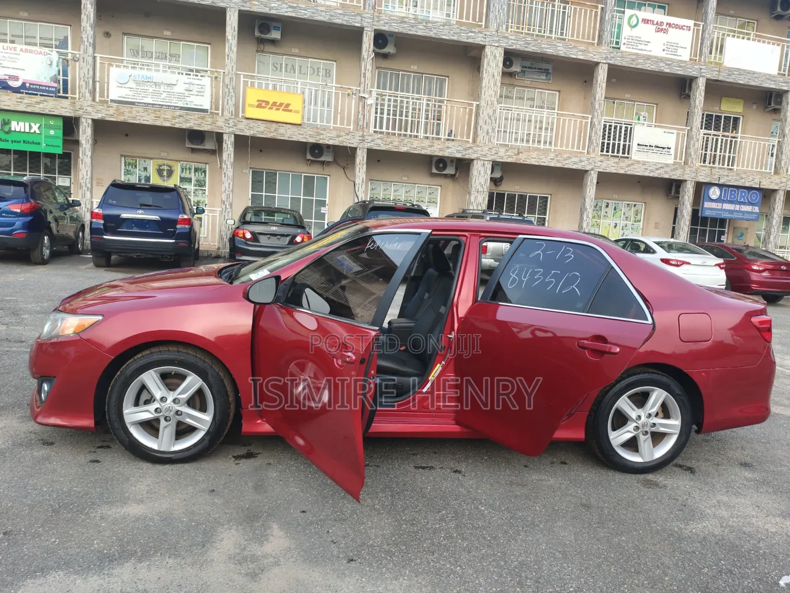 Toyota Camry SE Sport 4dr Sedan (2.5L 4cyl 6A) 2014 Red
