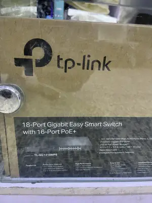 Tp-Link Tl-Sg1218mpe 18 Port Gigabit Easy Switch With 16 Port Poe+