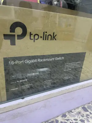 Tp-Link Tl-Sg1016 16 Port Gigabit Rackmount Switch