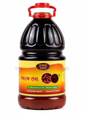 Original Native Unadulterated Palm Oil 5ltr