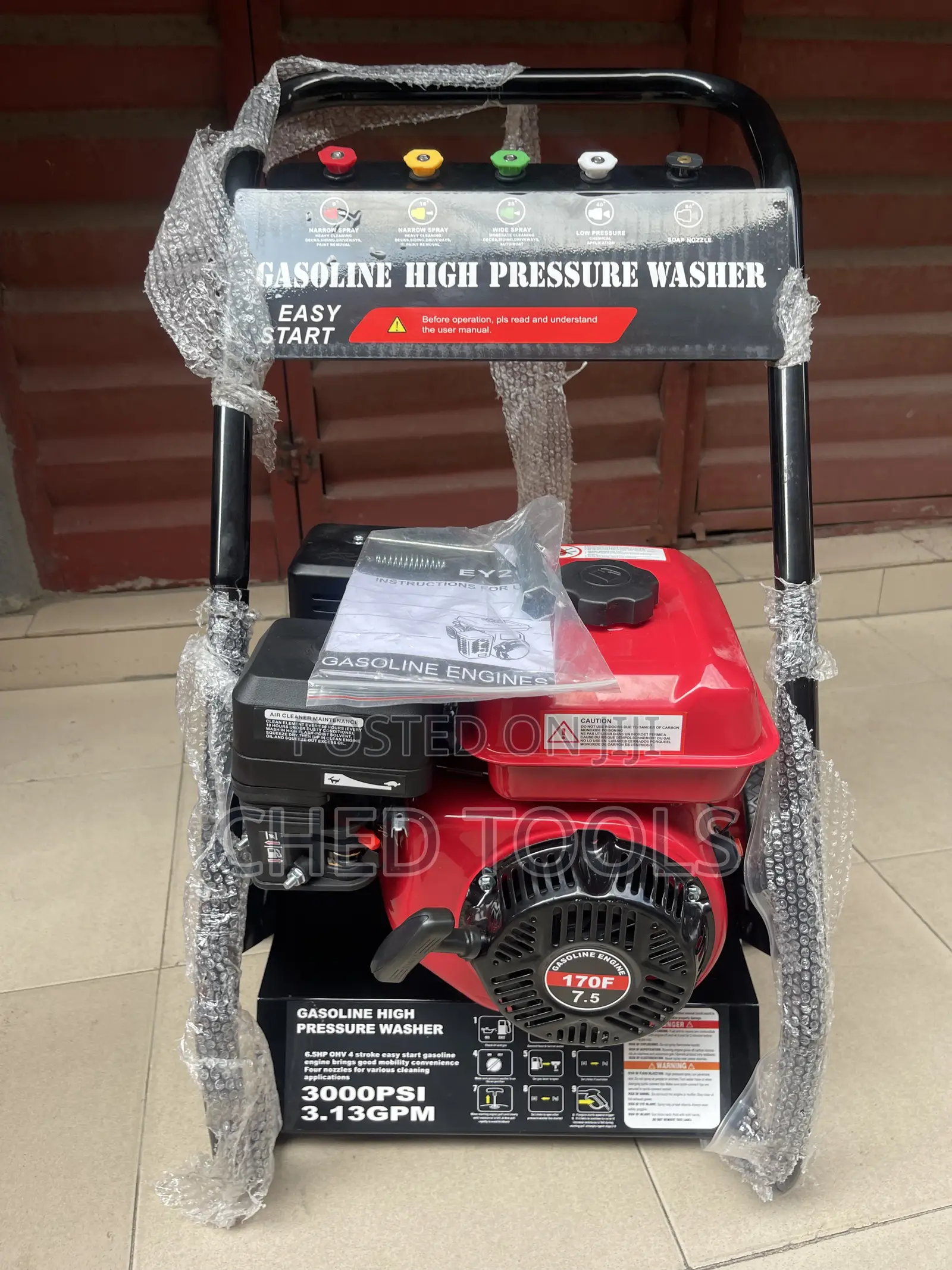 Gasoline Pressure Washer 3000psi