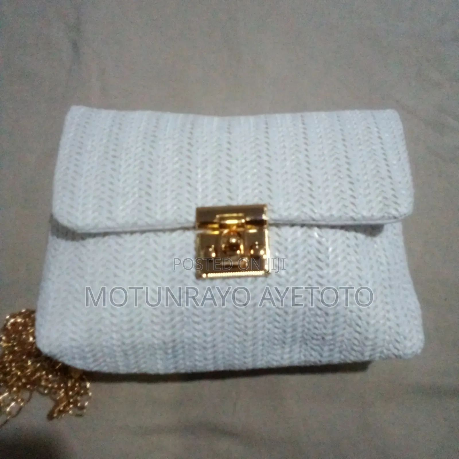 Small Square Woven Bag