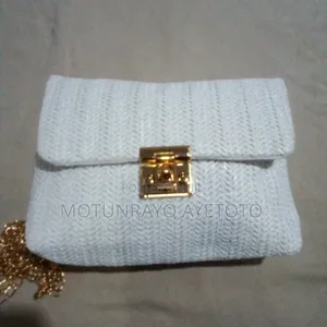 Small Square Woven Bag