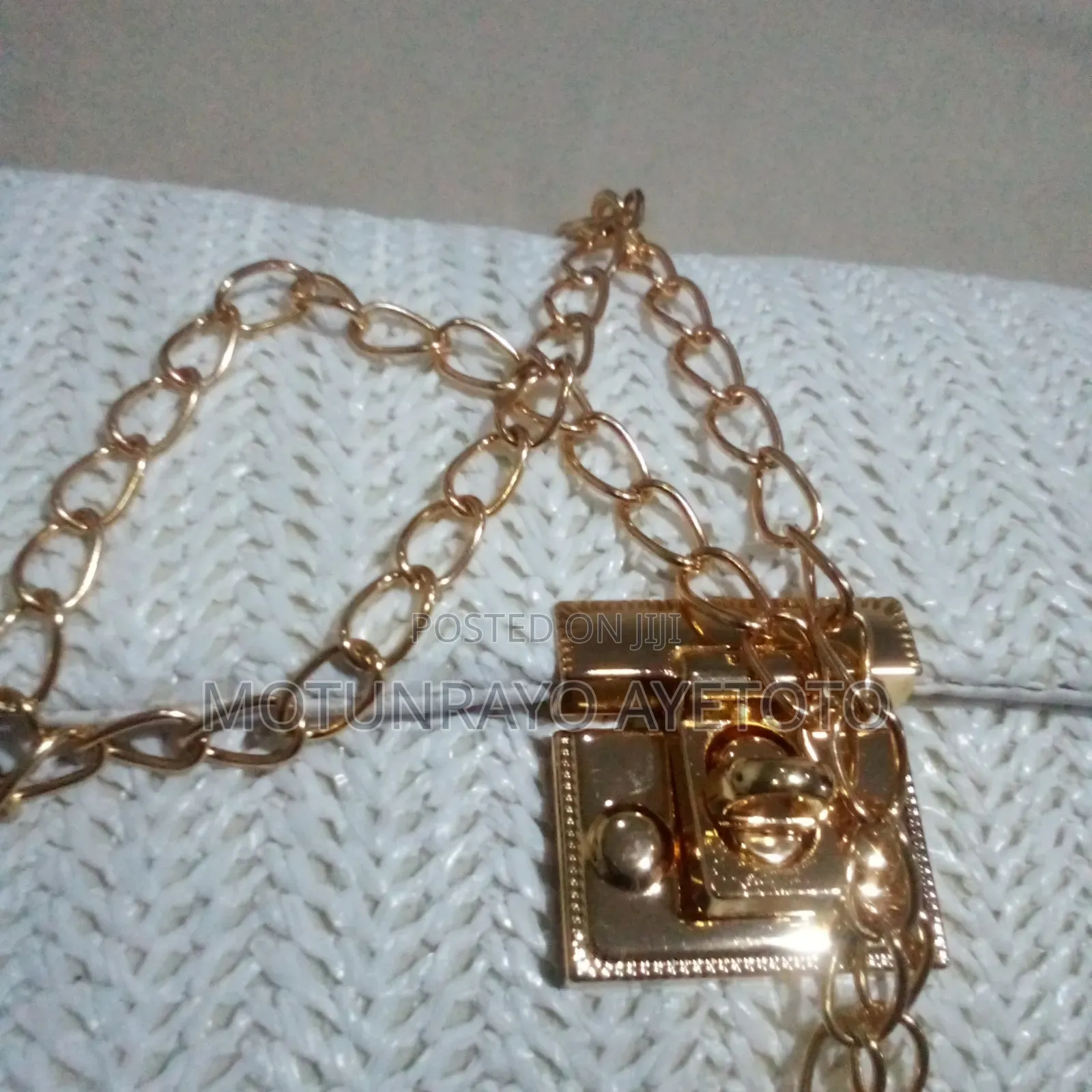 Small Square Woven Bag