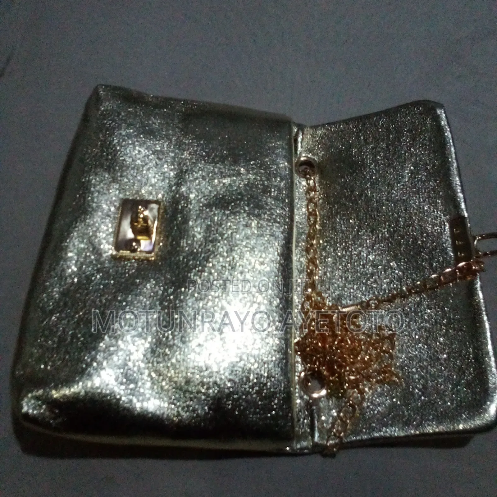 Small Gold Bag