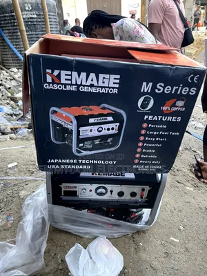 Kemage 5.5kva Silent Petrol Generator With Remote Control
