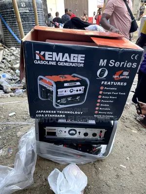 Kemage 5.5kva Silent Petrol Generator With Remote Control