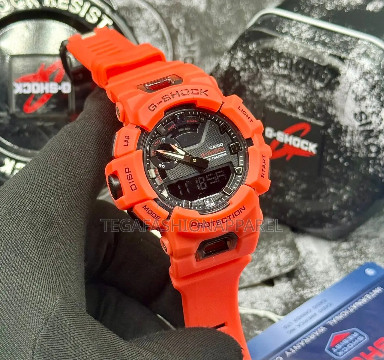 Model: Gba-800-9a Casio G-shock Digital Rubber Strap Watch