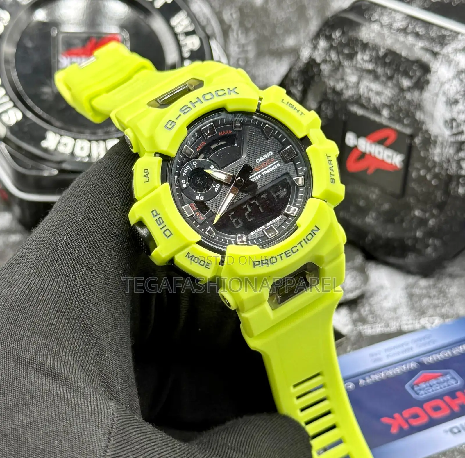 Model: Gba-800-9a Casio G-shock Digital Rubber Strap Watch