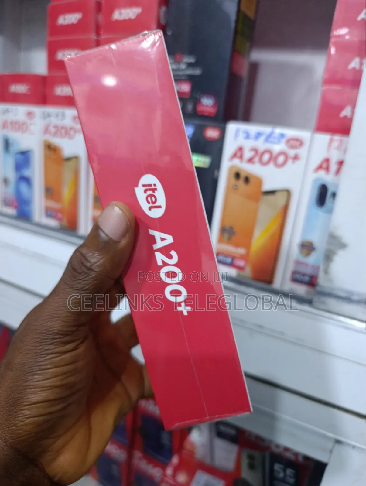 New Itel A200+ 128 GB Black
