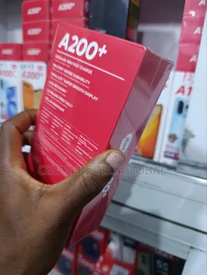 New Itel A200+ 128 GB Black