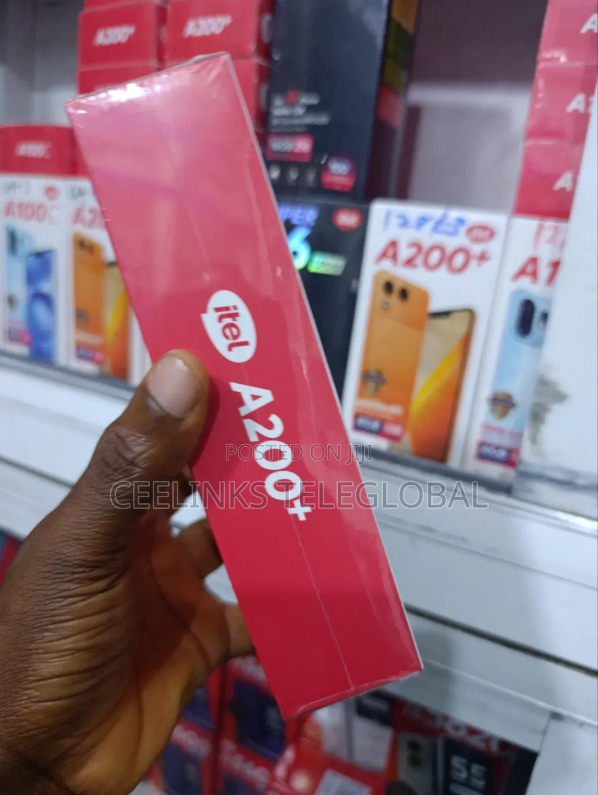 New Itel A200+ 128 GB Blue