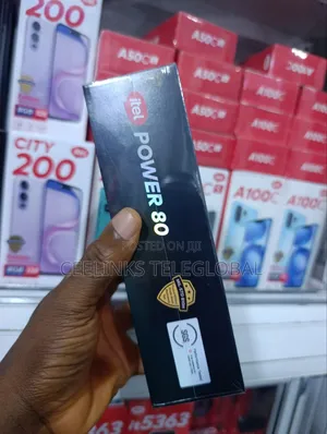 New Itel Power 80 128 GB Black