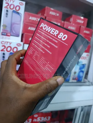 New Itel Power 80 128 GB Black