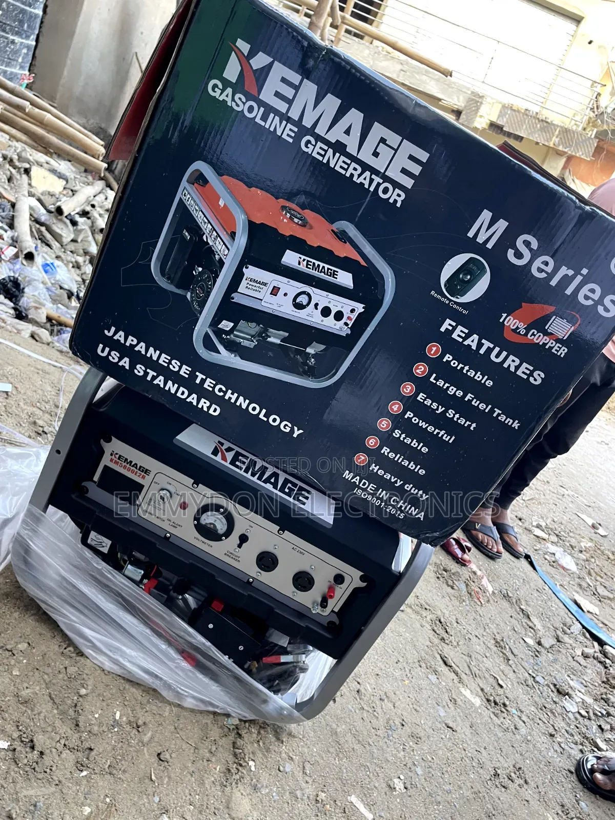 Kemage Km5800e2r Commercial Petrol Generator