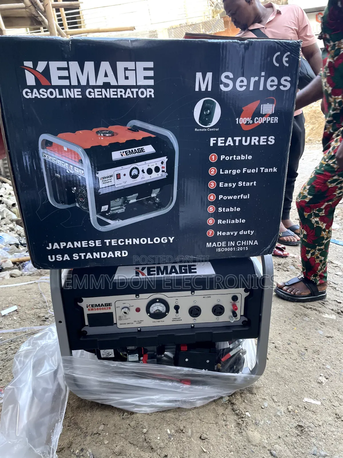 Kemage 5.5kva High-Performance Generator