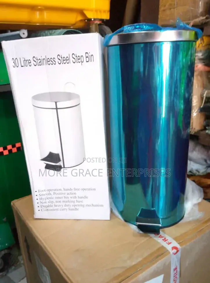 30 Litres Stainless Pedal Dusbin