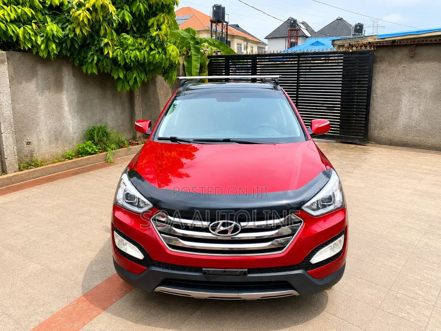 Hyundai Santa Fe 2015 Red