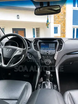 Hyundai Santa Fe 2015 Red