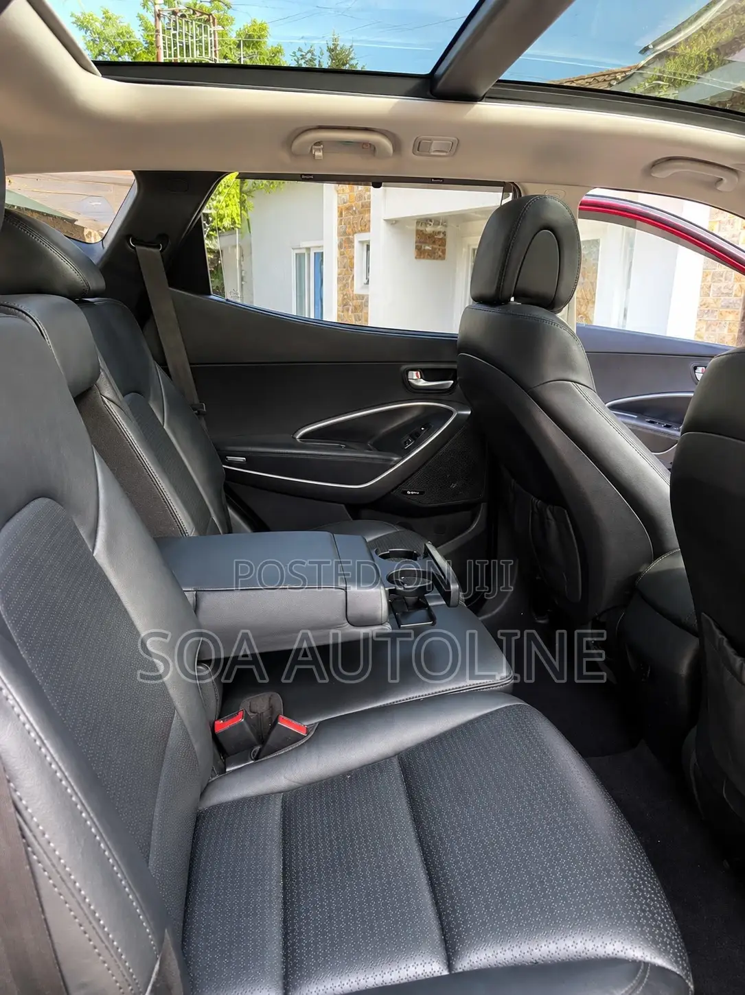 Hyundai Santa Fe 2015 Red