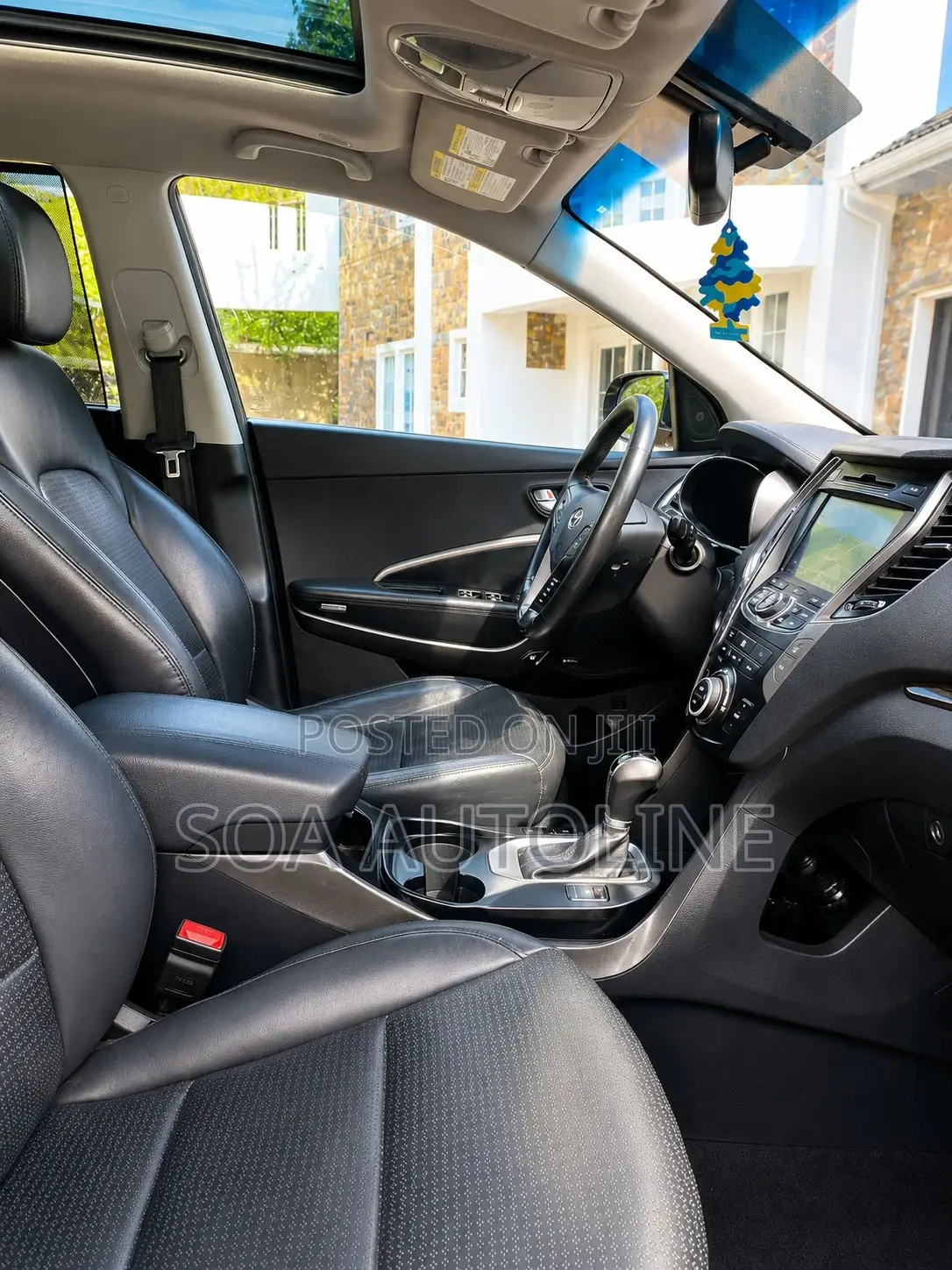 Hyundai Santa Fe 2015 Red