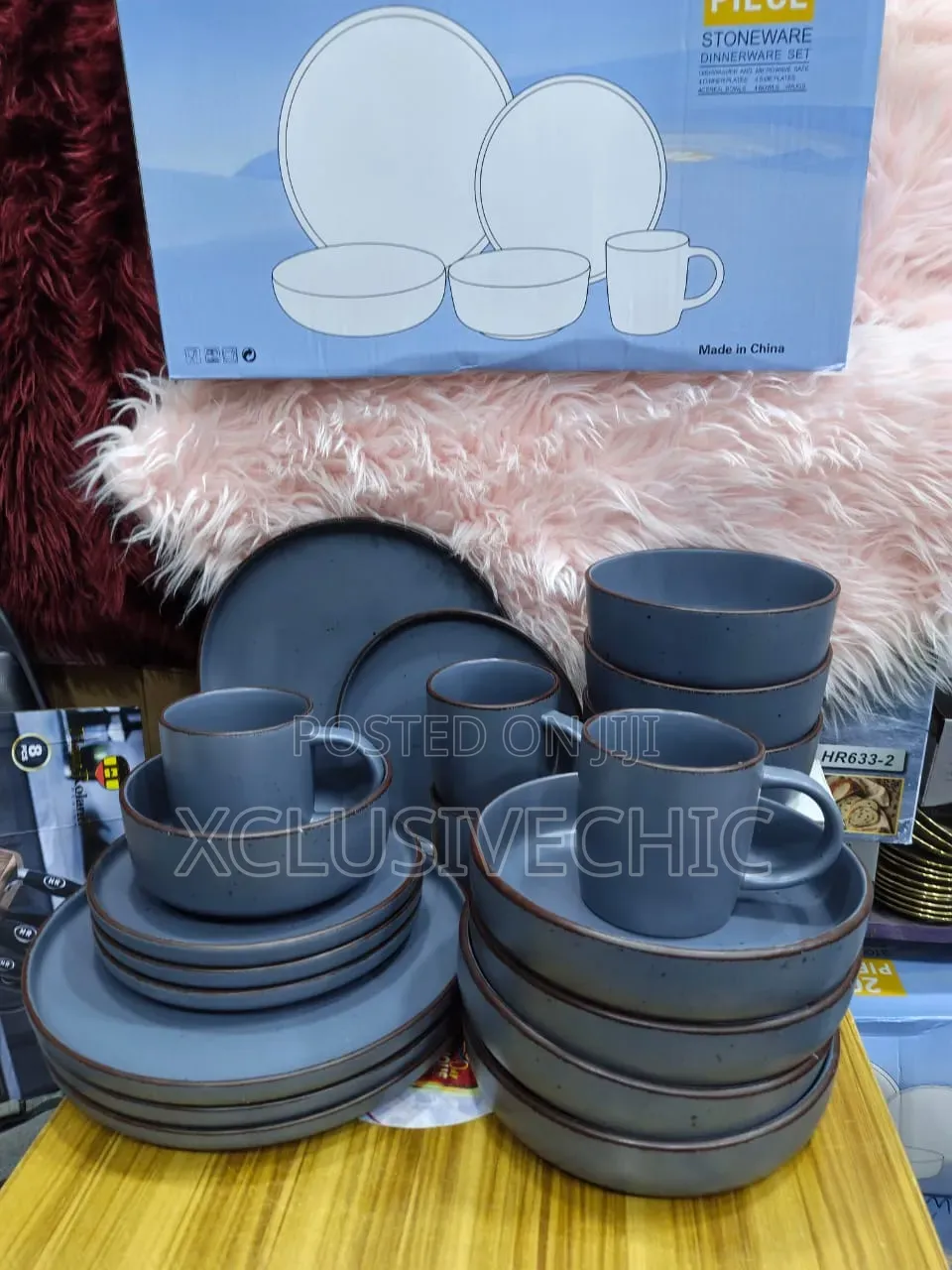 20pcs Breakable Dinner Set - Different Colors