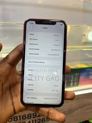 Apple iPhone 11 64 GB Red