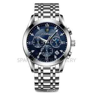High Quality Poedagar Watch With Working Chronograph for Men