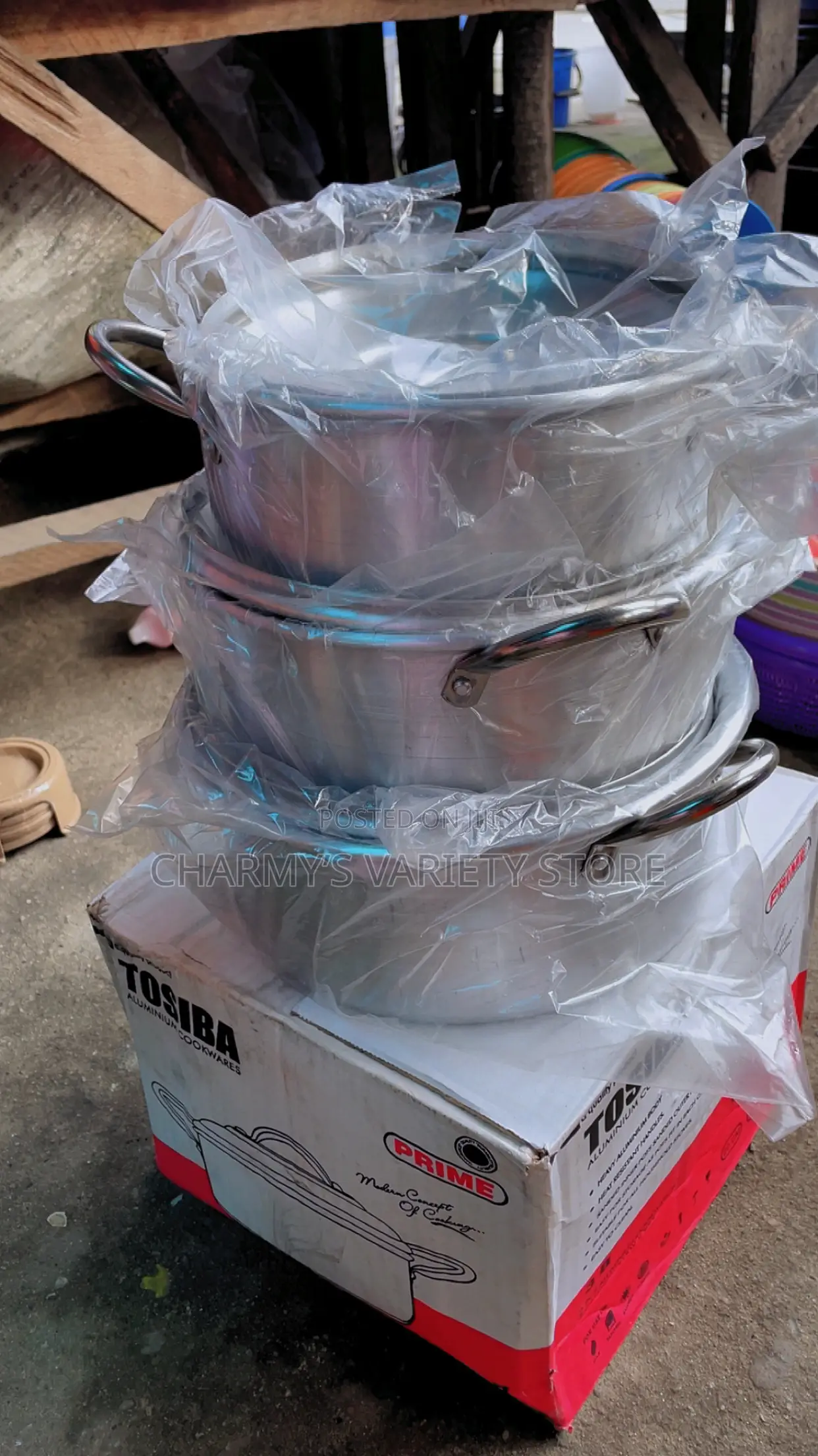 3in1 Aluminium Pot Set
