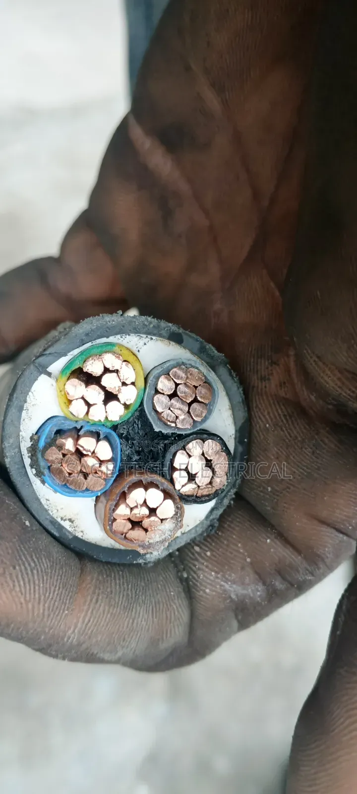 50mm 5core Nigerchin Armoured Cable