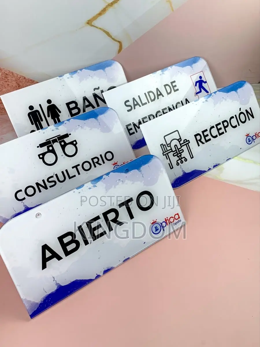 Indoor and Outdoor Signage