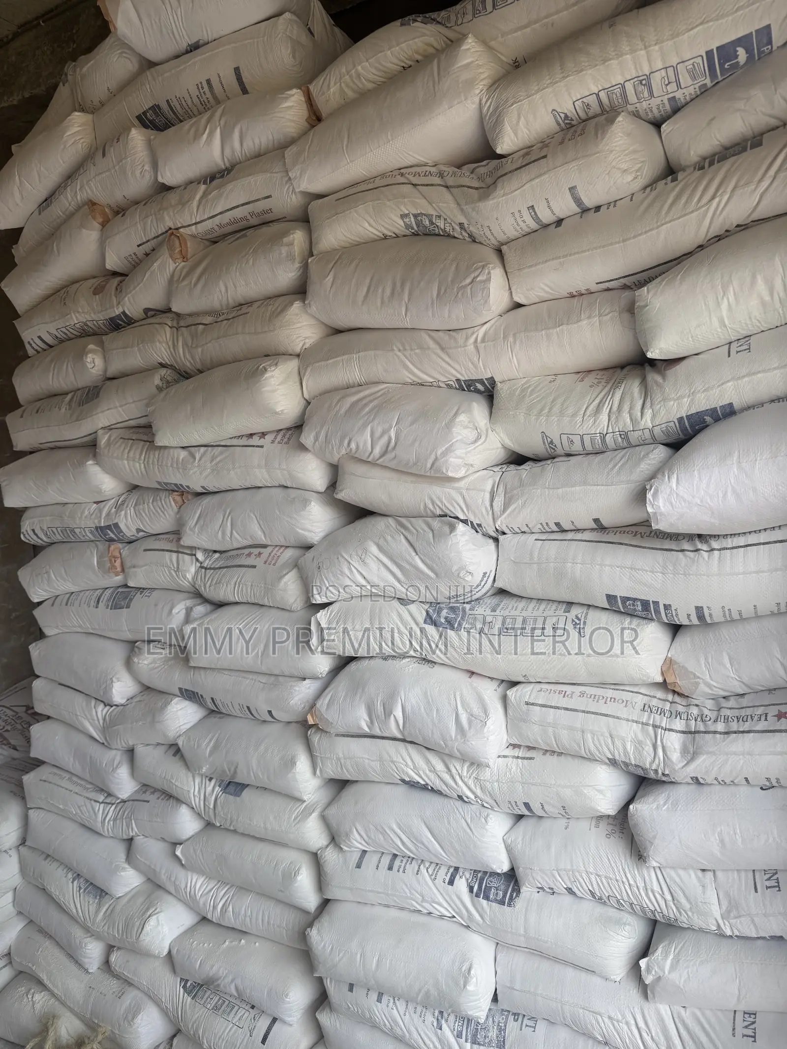 Super Extra White Gips Pop Cement