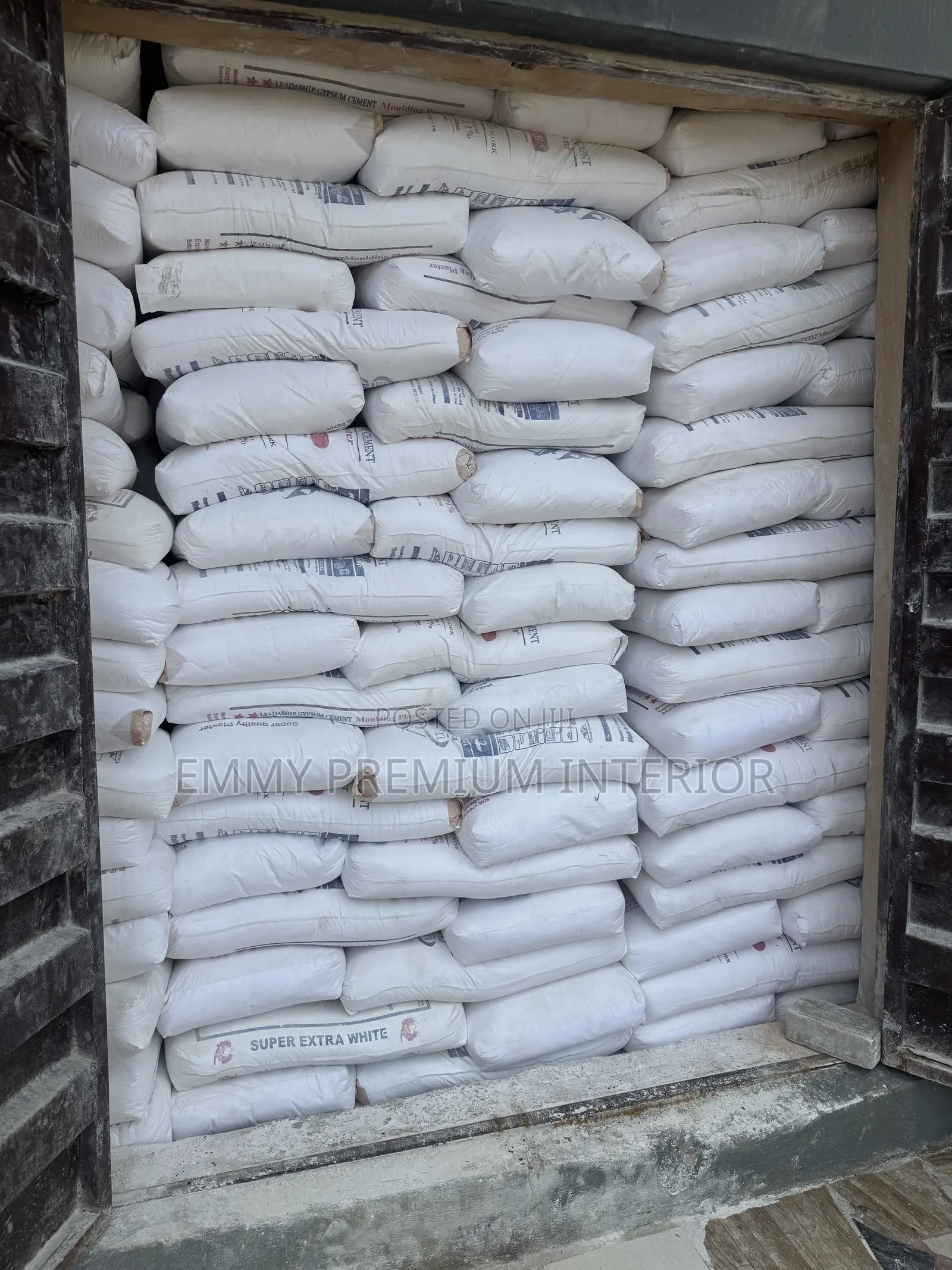 Super Extra White Gips Pop Cement