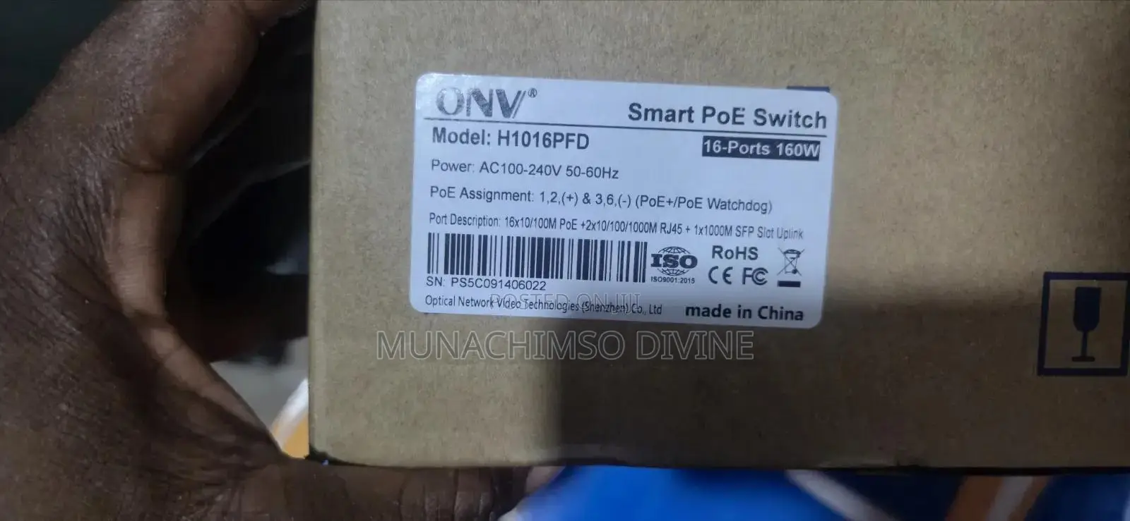16port Gigabit Poe Switch