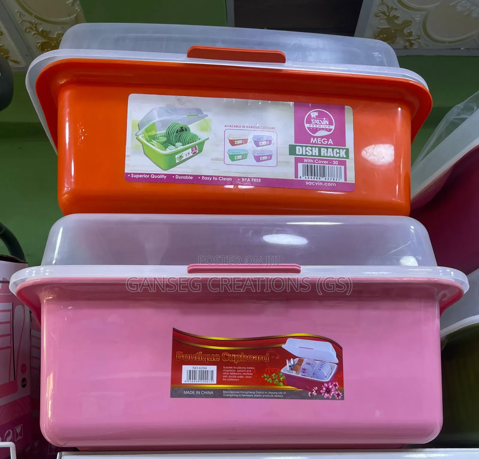 Imported Plastic Plates Cover