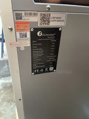 Felicity 12.5kwh 51.2v Solar Lithium Battery
