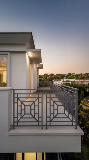 Stunning Balcony Grill Railing