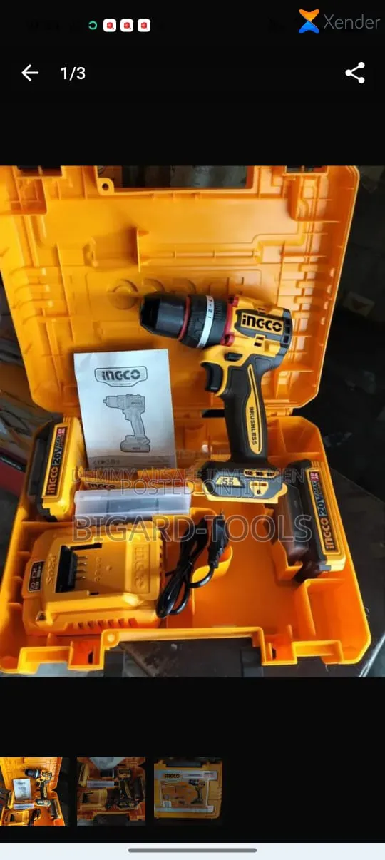 Total Drill Machine Iron Chuck 20v