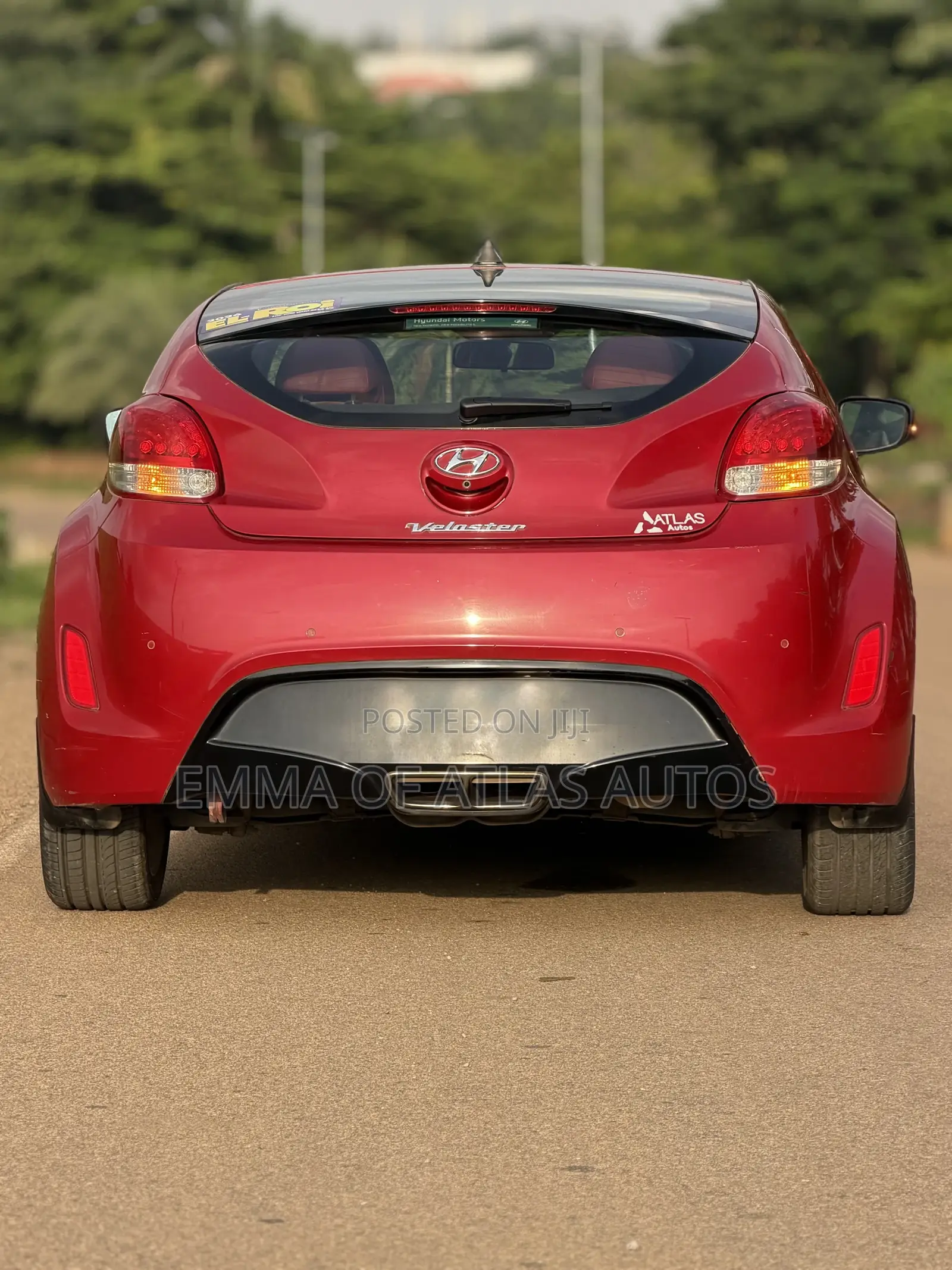 Hyundai Veloster 2015 Red