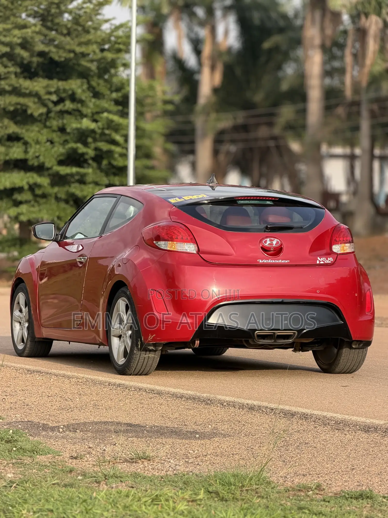 Hyundai Veloster 2015 Red