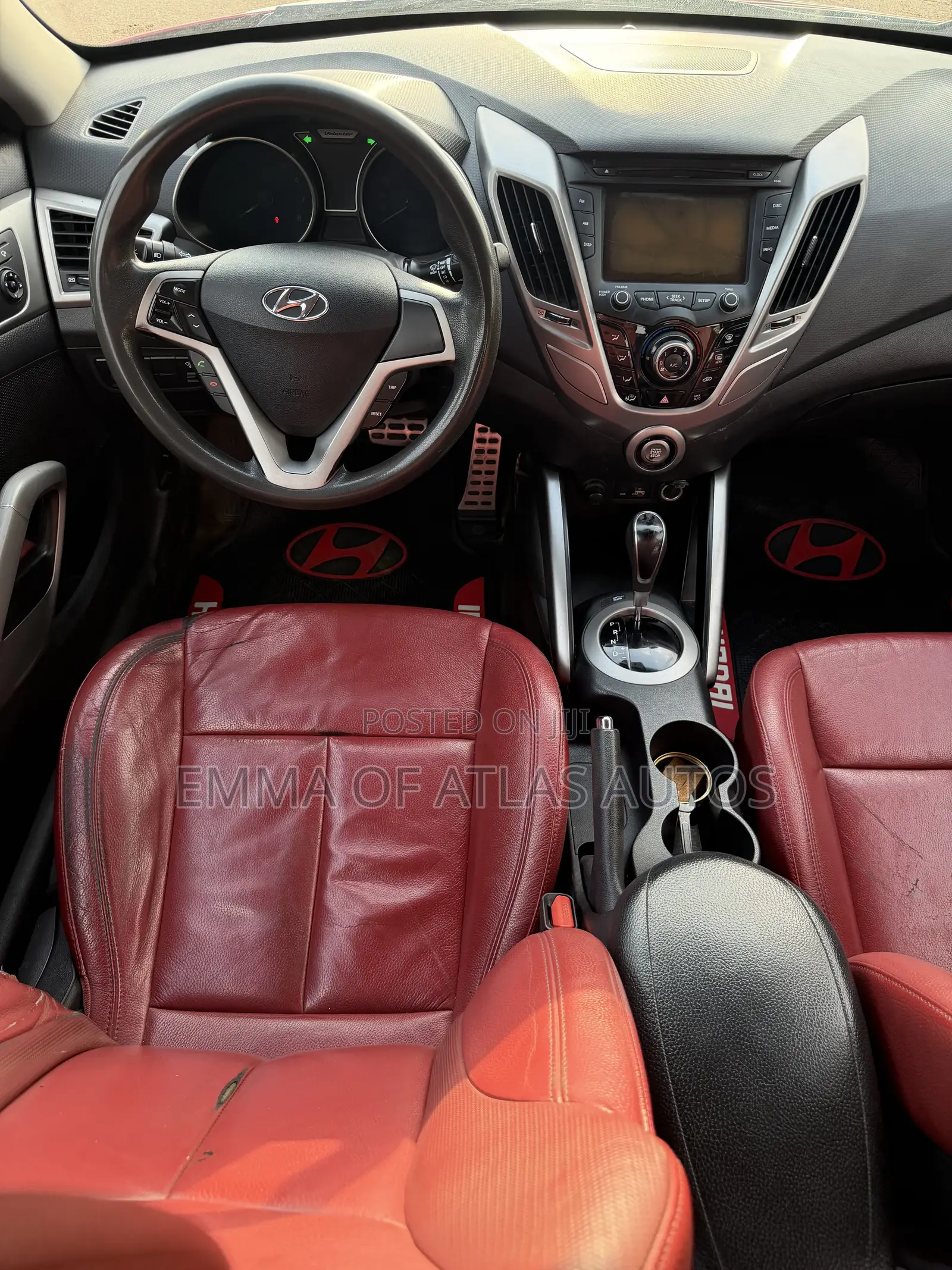 Hyundai Veloster 2015 Red