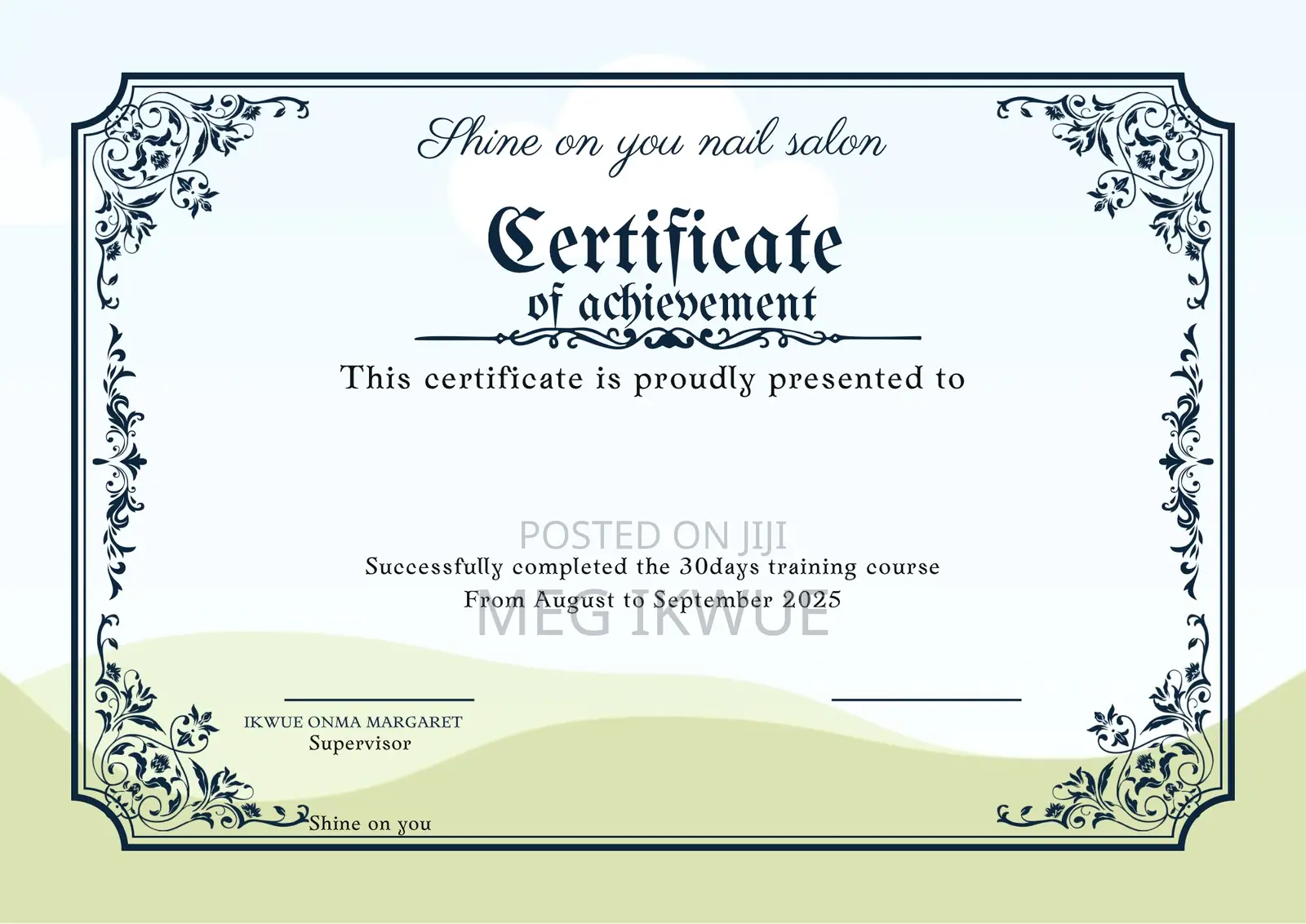Professional Nail Training Course In Abuja | Certificate Included
