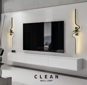 Modern Minimalist Strip Led Bedside / Tv Console Decor Wall Light