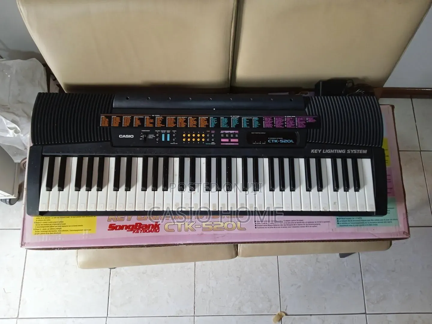 Neat and Working Casio 520l Keyboard/ Piano With Transpose