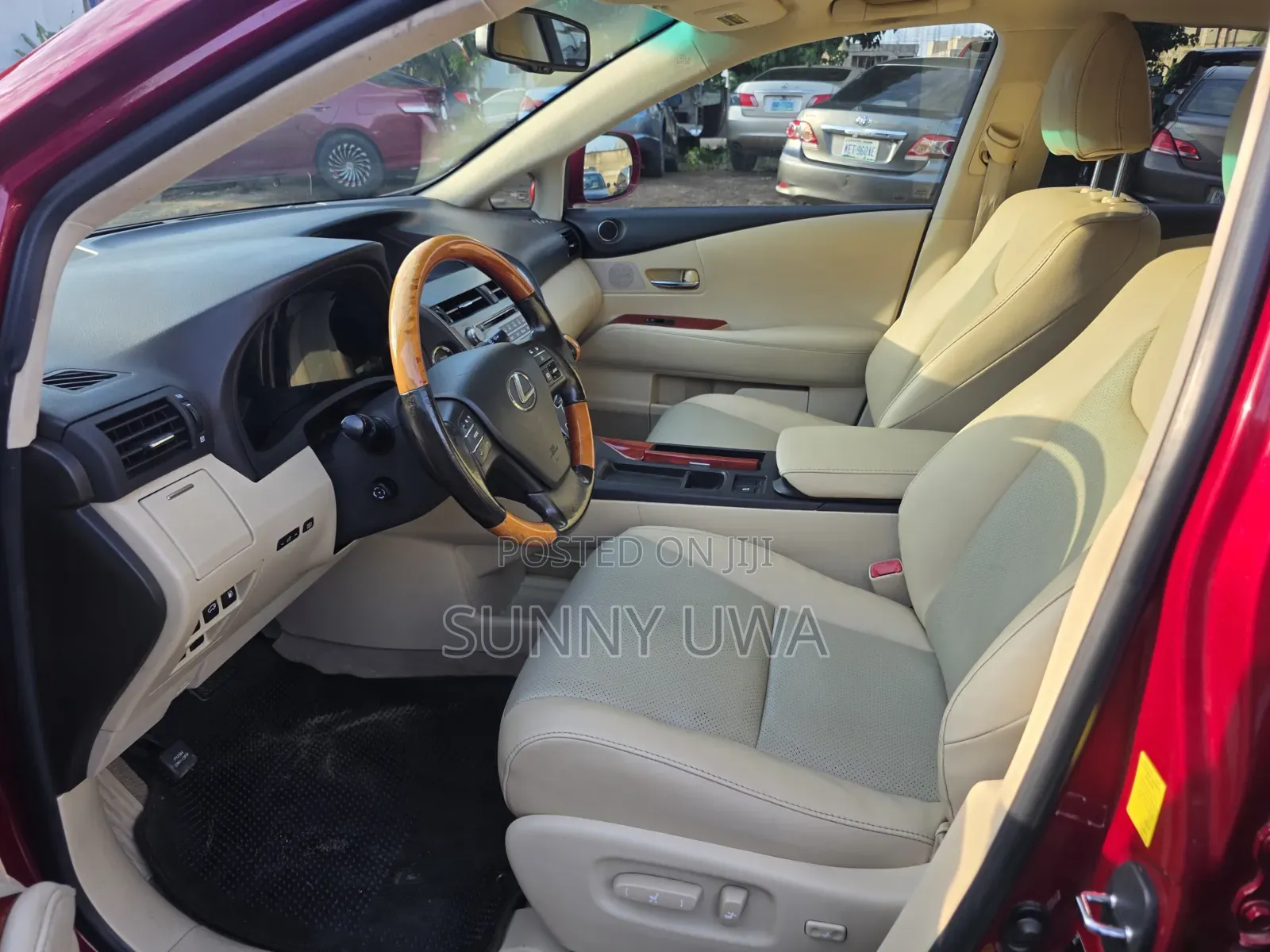 Lexus RX 2011 Red