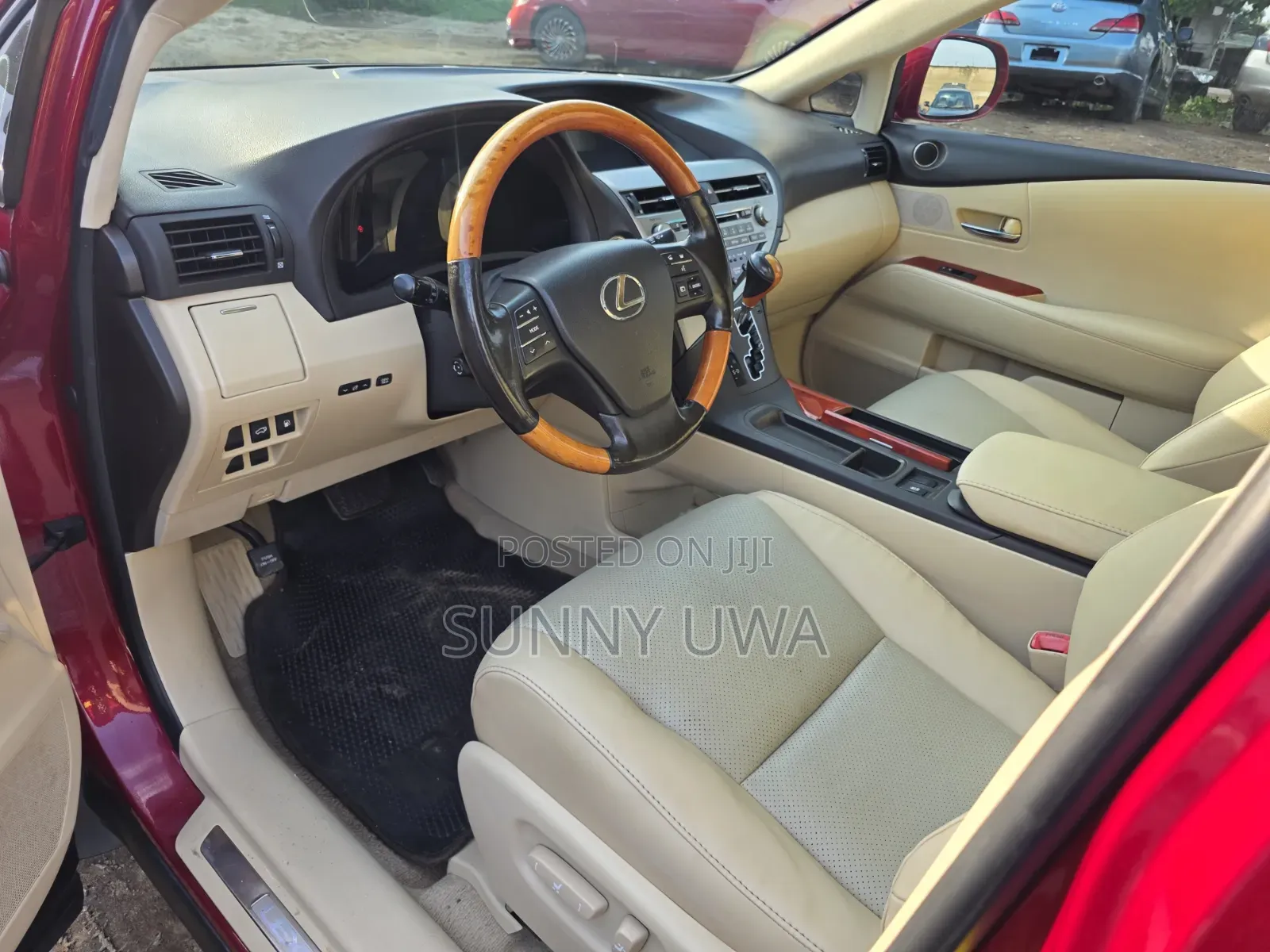 Lexus RX 2011 Red