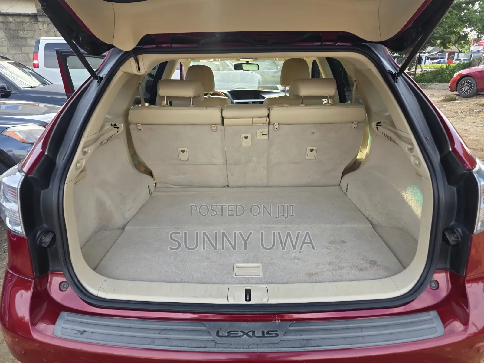 Lexus RX 2011 Red