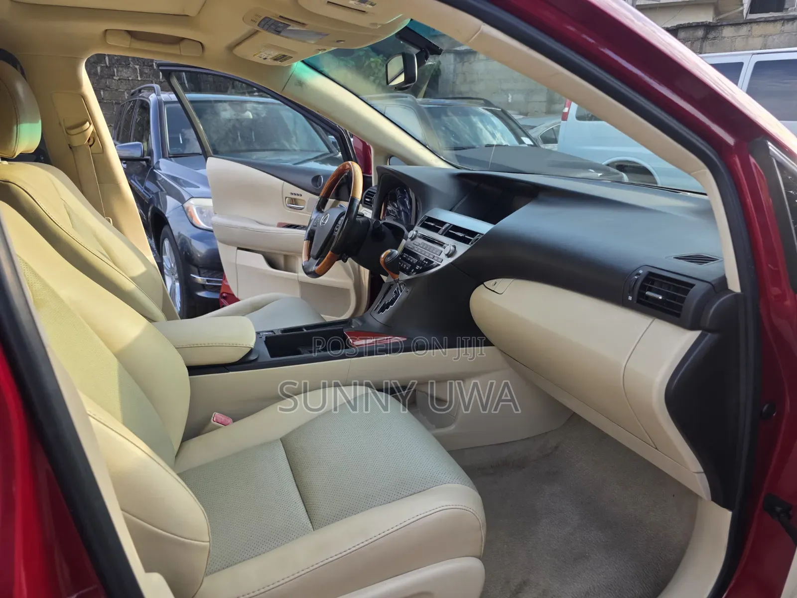 Lexus RX 2011 Red
