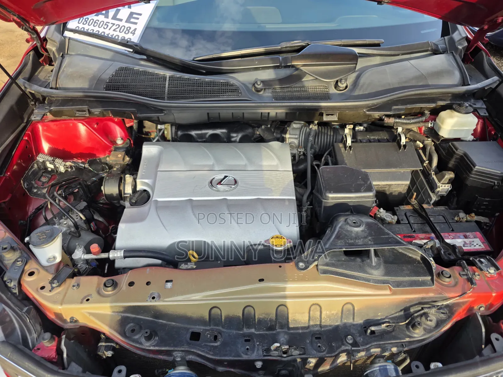 Lexus RX 2011 Red